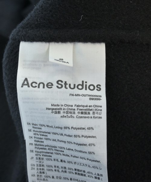 Acne Studios（アクネストゥディオズ）その他 黒 サイズ:48(L位) メンズ/2200622721019