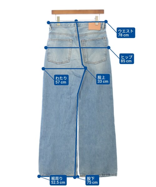 Acne Studios（アクネストゥディオズ）デニムパンツ 青 サイズ:30(M位) メンズ/2200607746143