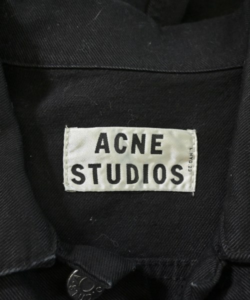 Acne Studios（アクネストゥディオズ）デニムジャケット 黒 サイズ:46(M位) メンズ/2200616464014