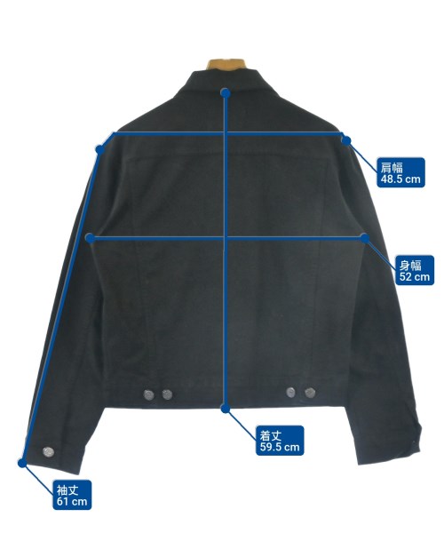 Acne Studios（アクネストゥディオズ）デニムジャケット 黒 サイズ:46(M位) メンズ/2200616464014