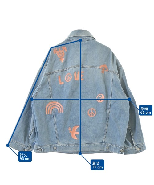 Acne Studios（アクネストゥディオズ）デニムジャケット 青 サイズ:S/M メンズ/2200623456132
