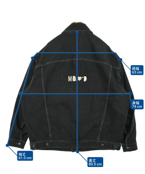 Acne Studios（アクネストゥディオズ）デニムジャケット 黒 サイズ:L/XL メンズ/2200623456149