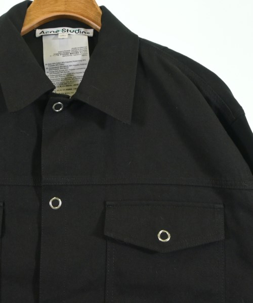 Acne Studios（アクネストゥディオズ）カバーオール 黒 サイズ:46(M位) メンズ/2200623456156