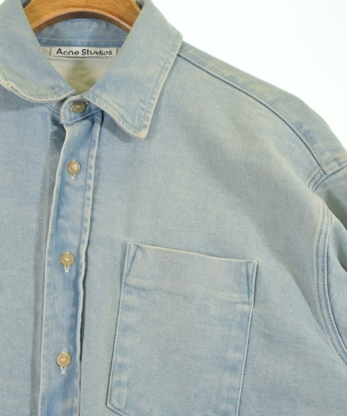 Acne Studios（アクネストゥディオズ）カジュアルシャツ 青 サイズ:46(M位) メンズ/2200623456187