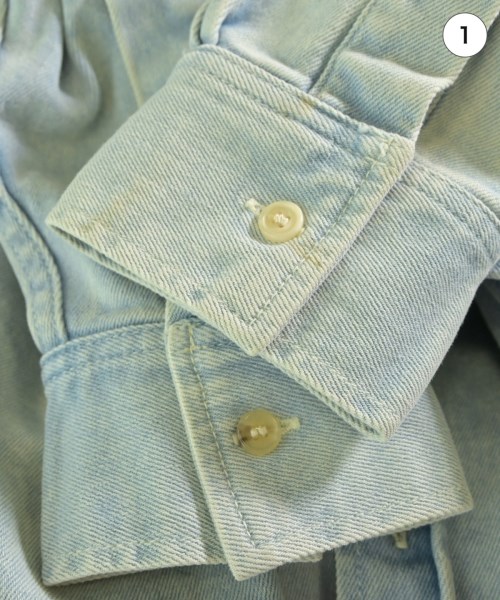 Acne Studios（アクネストゥディオズ）カジュアルシャツ 青 サイズ:46(M位) メンズ/2200623456187