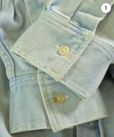 Acne Studios（アクネストゥディオズ）カジュアルシャツ 青 サイズ:46(M位) メンズ/2200623456187