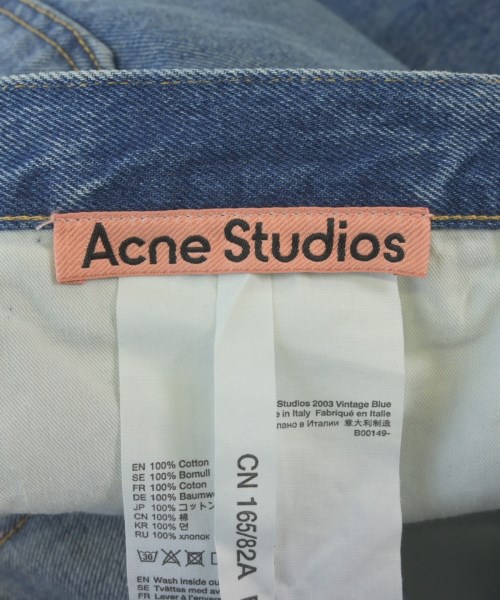 Acne Studios（アクネストゥディオズ）デニムパンツ 青 サイズ:30(M位) メンズ/2200623456194