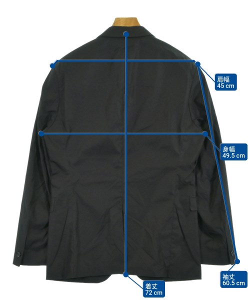 Acne Studios（アクネストゥディオズ）テーラードジャケット 黒 サイズ:46(M位) メンズ/2200623456354