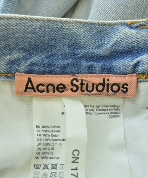 Acne Studios（アクネストゥディオズ）デニムパンツ 青 サイズ:28(L位) メンズ/2200623456385