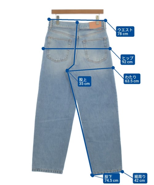 Acne Studios（アクネストゥディオズ）デニムパンツ 青 サイズ:29(S位) メンズ/2200623456415
