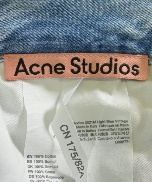 Acne Studios（アクネストゥディオズ）デニムパンツ 青 サイズ:30(M位) メンズ/2200623484159
