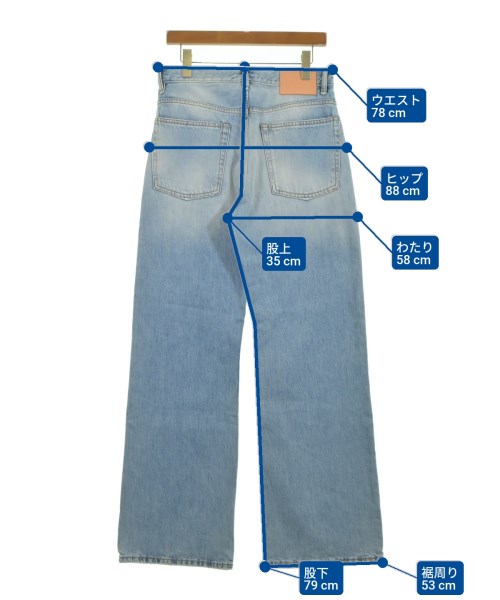 Acne Studios（アクネストゥディオズ）デニムパンツ 青 サイズ:30(M位) メンズ/2200623484159