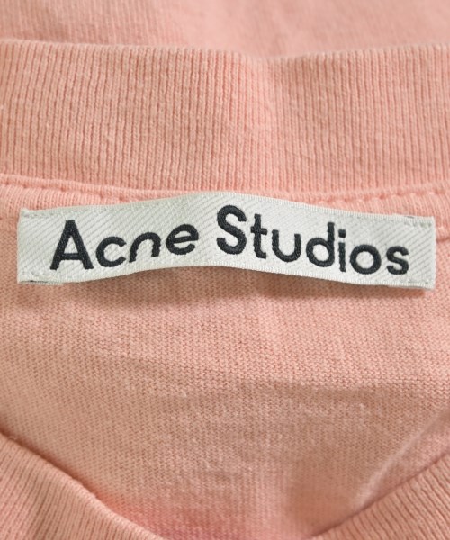 Acne Studios（アクネストゥディオズ）Tシャツ・カットソー ピンク サイズ:XS メンズ/2200623556054