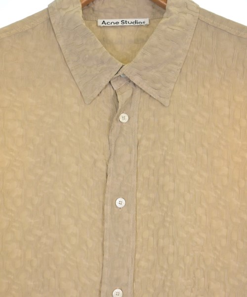 Acne Studios（アクネストゥディオズ）カジュアルシャツ ベージュ サイズ:46(M位) メンズ/2200626949075