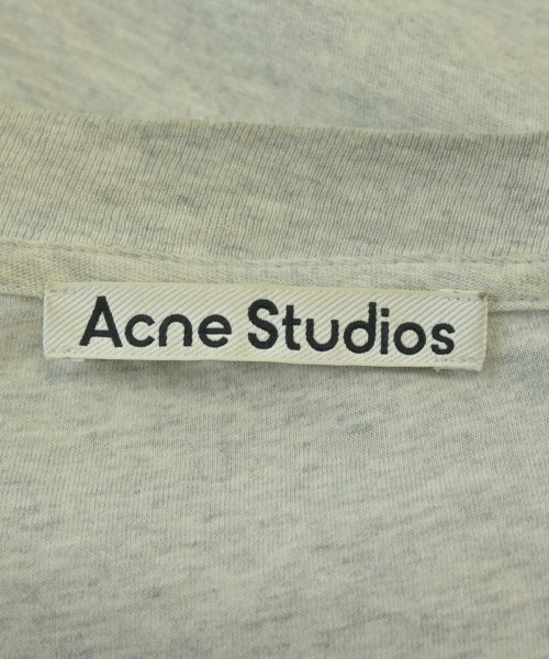 Acne Studios（アクネストゥディオズ）Tシャツ・カットソー グレー サイズ:L メンズ/2200627023033