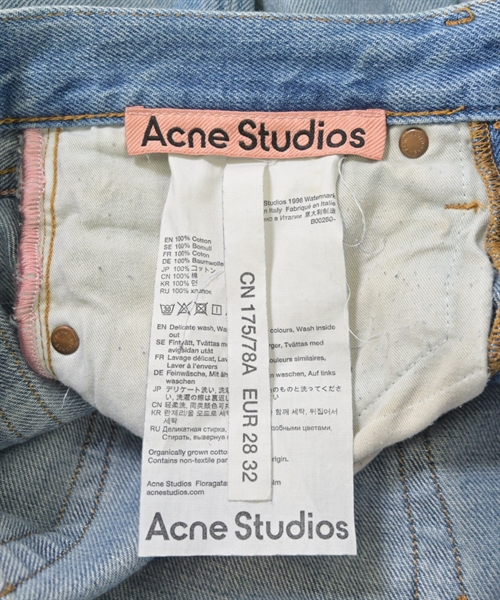 Acne Studios（アクネストゥディオズ）デニムパンツ 青 サイズ:28(S位) メンズ/2200627770036