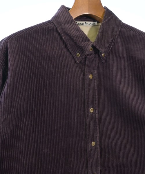 Acne Studios（アクネストゥディオズ）カジュアルシャツ 紫 サイズ:46(M位) メンズ/2200628286024