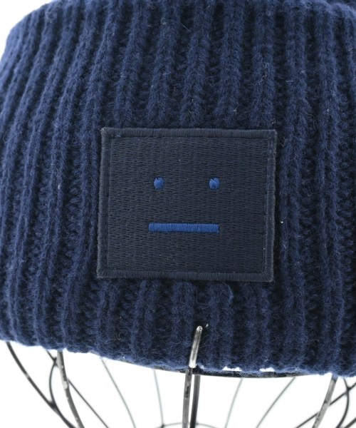 Acne Studios（アクネストゥディオズ）ニットキャップ・ビーニー 紺 サイズ:- メンズ/2200628819024