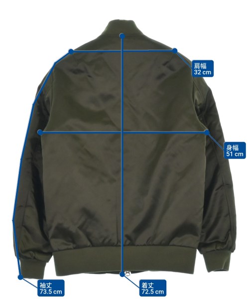 Acne Studios（アクネストゥディオズ）ミリタリーブルゾン カーキ サイズ:44(S位) メンズ/2200628899026