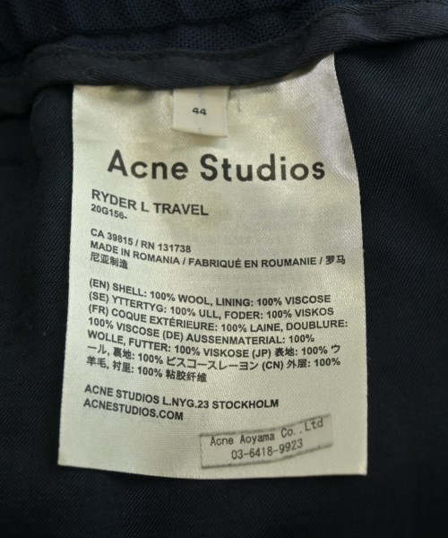 Acne Studios（アクネストゥディオズ）その他 紺 サイズ:44(S位) メンズ/2200629031029