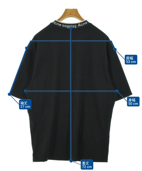 Acne Studios（アクネストゥディオズ）Tシャツ・カットソー 黒 サイズ:M メンズ/2200615048116