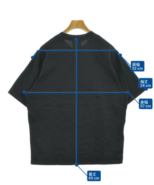 Acne Studios（アクネストゥディオズ）Tシャツ・カットソー 黒 サイズ:S メンズ/2200629455139