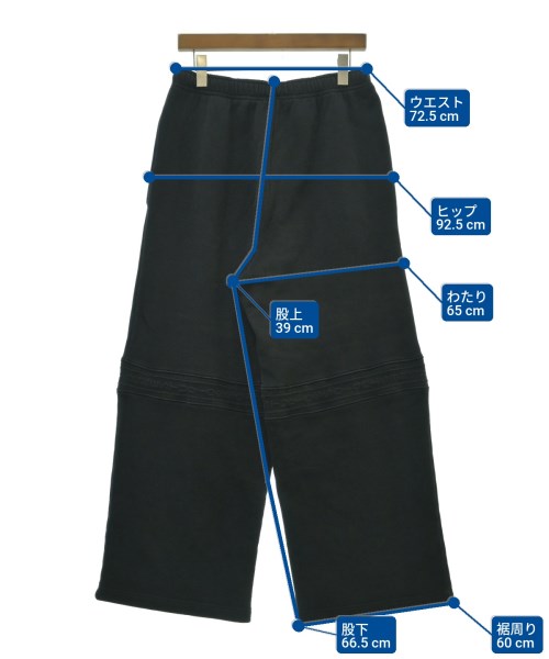 Acne Studios（アクネストゥディオズ）スウェットパンツ 黒 サイズ:XS メンズ/2200629455177