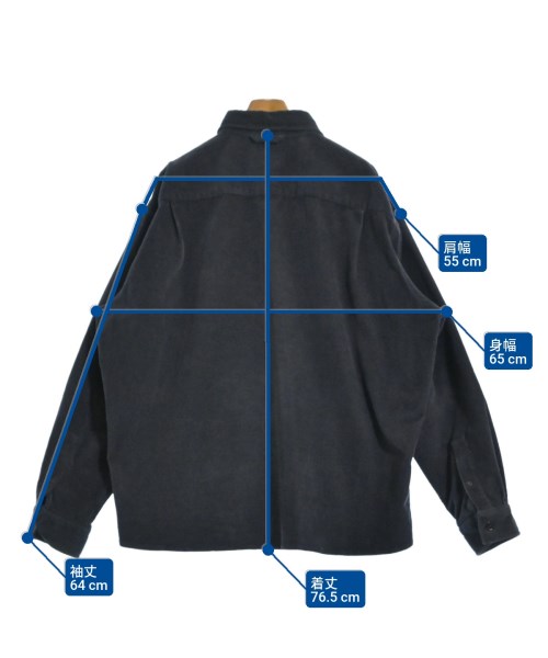 Acne Studios（アクネストゥディオズ）カジュアルシャツ グレー サイズ:46(L位) メンズ/2200629713123