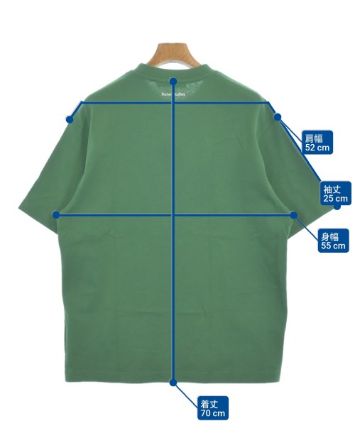 Acne Studios（アクネストゥディオズ）Tシャツ・カットソー 緑 サイズ:S メンズ/2200629980105