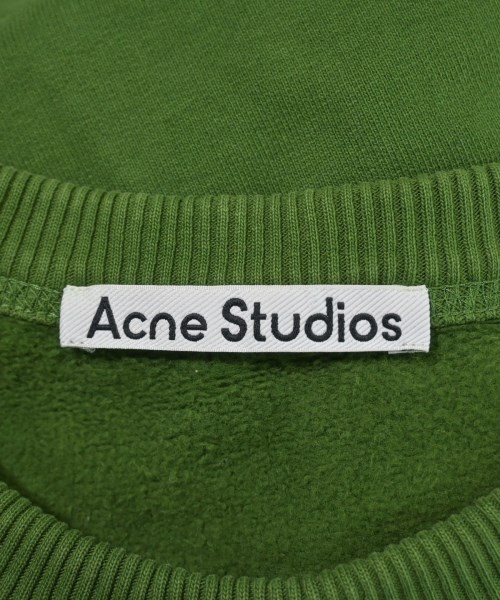 Acne Studios（アクネストゥディオズ）スウェット 緑 サイズ:XXS メンズ/2200614045369