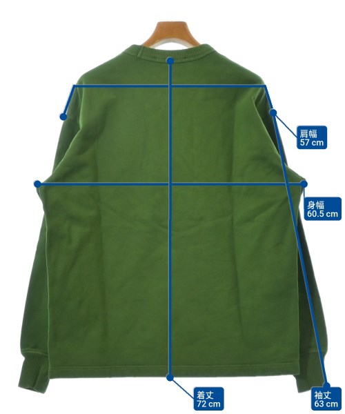 Acne Studios（アクネストゥディオズ）スウェット 緑 サイズ:XXS メンズ/2200614045369