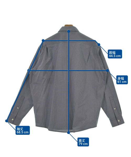 Acne Studios（アクネストゥディオズ）カジュアルシャツ 紺 サイズ:46(M位) メンズ/2200633784287