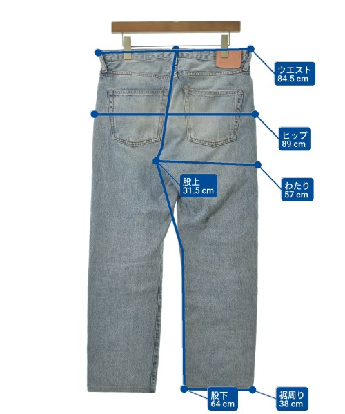 Acne Studios（アクネストゥディオズ）デニムパンツ 青 サイズ:30(M位) メンズ/2200633816018