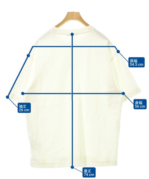 Acne Studios（アクネストゥディオズ）Tシャツ・カットソー 白 サイズ:L メンズ/2200631567097