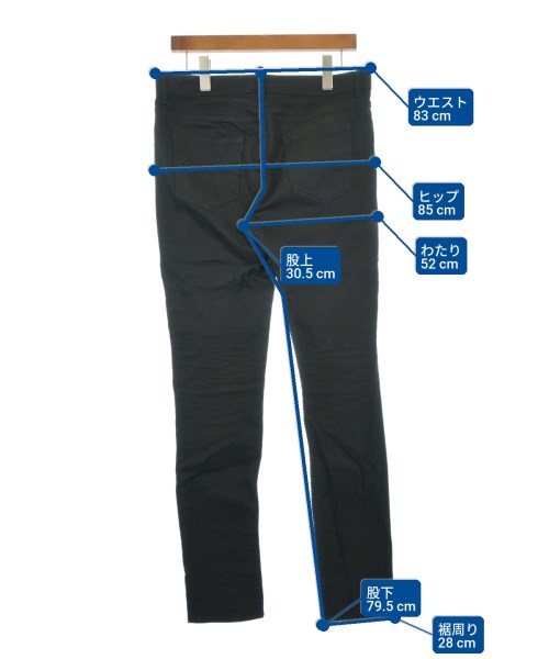 Acne Studios（アクネストゥディオズ）デニムパンツ 黒 サイズ:31(M位) メンズ/2200590792080