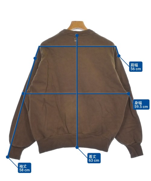 Acne Studios（アクネストゥディオズ）スウェット 茶 サイズ:XS メンズ/2200603619106