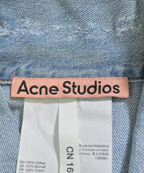 Acne Studios（アクネストゥディオズ）デニムジャケット 青 サイズ:XXS/XS メンズ/2200607666014