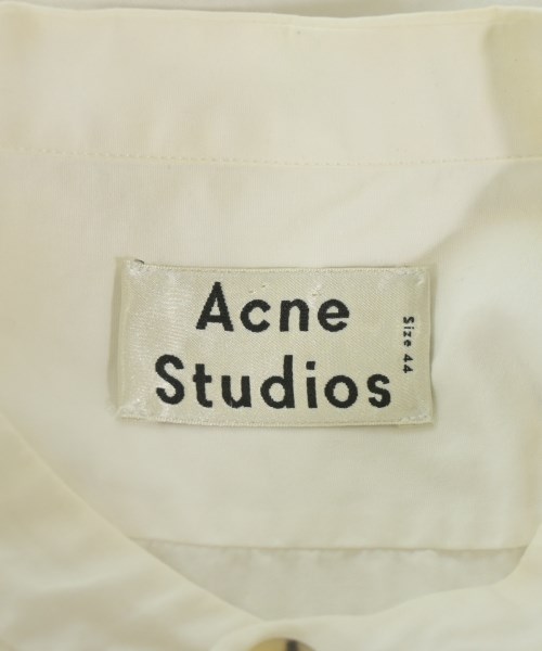 Acne Studios（アクネストゥディオズ）カジュアルシャツ 白 サイズ:44(S位) メンズ/2200610280054