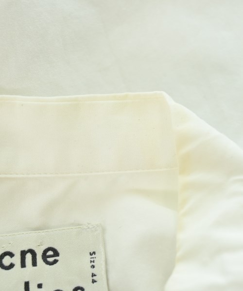 Acne Studios（アクネストゥディオズ）カジュアルシャツ 白 サイズ:44(S位) メンズ/2200610280054