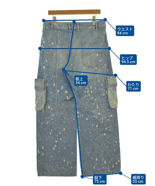 Acne Studios（アクネストゥディオズ）デニムパンツ 青 サイズ:38(L位) メンズ/2200611331038