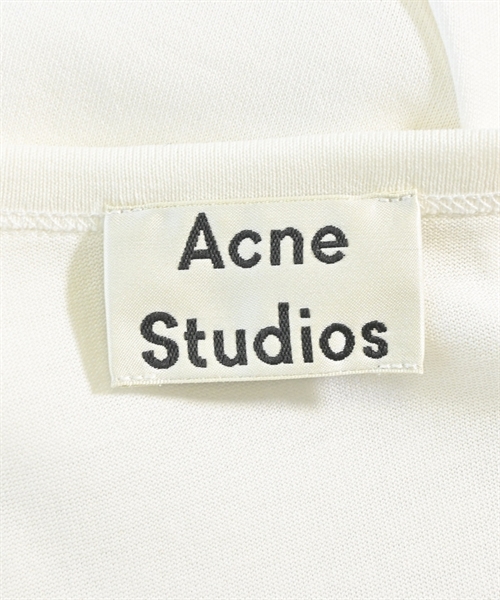 Acne Studios（アクネストゥディオズ）Tシャツ・カットソー 白 サイズ:M メンズ/2200612432130