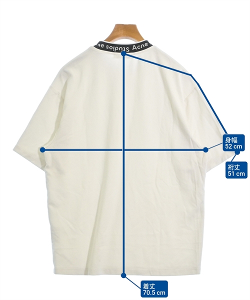 Acne Studios（アクネストゥディオズ）Tシャツ・カットソー 白 サイズ:S メンズ/2200612686120