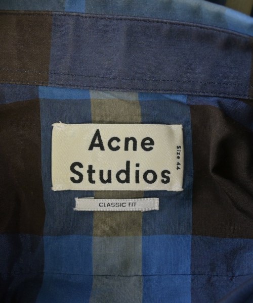 Acne Studios（アクネストゥディオズ）カジュアルシャツ 青 サイズ:-(M位) メンズ/2200607911022