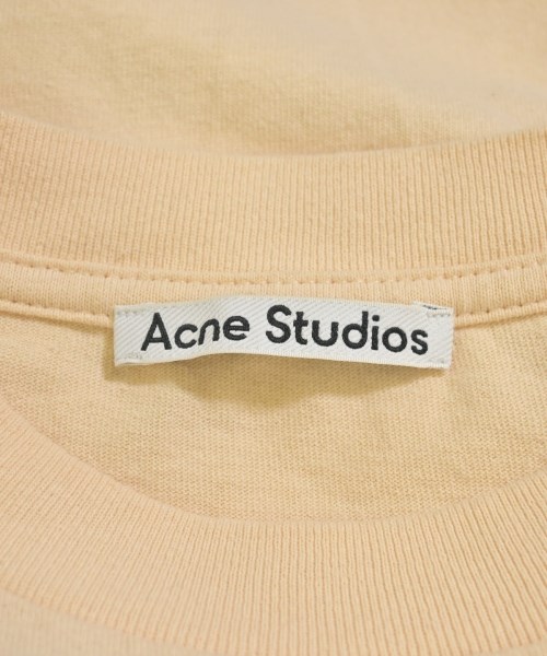 Acne Studios（アクネストゥディオズ）Tシャツ・カットソー ベージュ サイズ:S メンズ/2200615225043