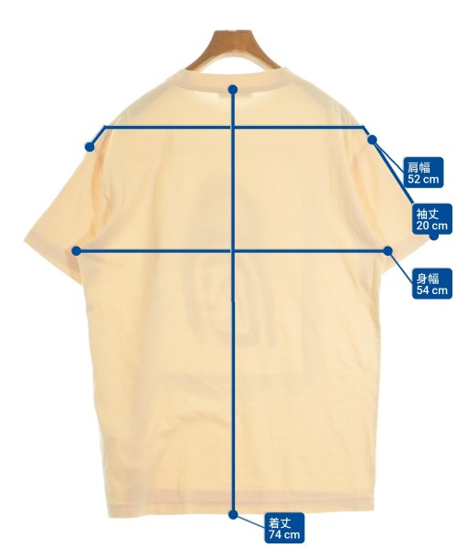 Acne Studios（アクネストゥディオズ）Tシャツ・カットソー ベージュ サイズ:S メンズ/2200615225043