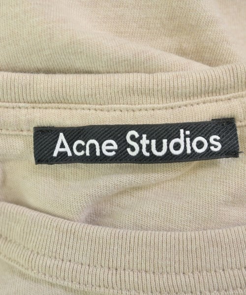 Acne Studios（アクネストゥディオズ）Tシャツ・カットソー ベージュ サイズ:XS メンズ/2200615924021