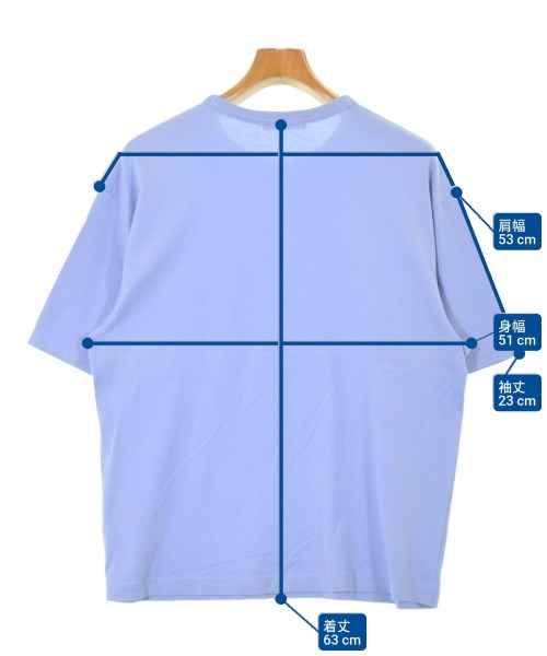 Acne Studios（アクネストゥディオズ）Tシャツ・カットソー 青 サイズ:XS メンズ/2200615924045