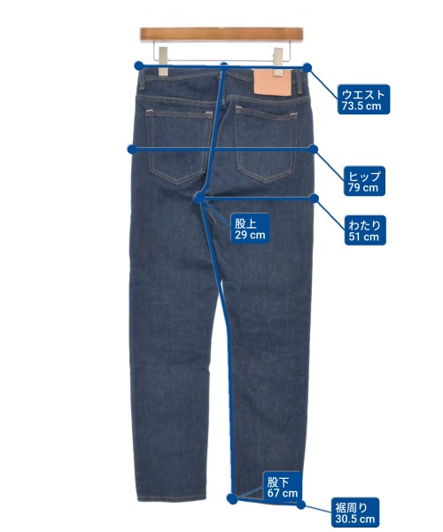 Acne Studios（アクネストゥディオズ）デニムパンツ 紺 サイズ:29(S位) メンズ/2200615924069