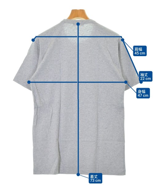 Acne Studios（アクネストゥディオズ）Tシャツ・カットソー グレー サイズ:M メンズ/2200616054031