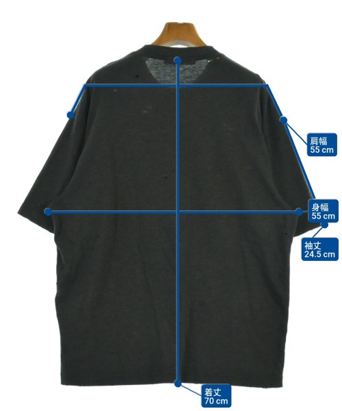 Acne Studios（アクネストゥディオズ）Tシャツ・カットソー グレー サイズ:S メンズ/2200618195046